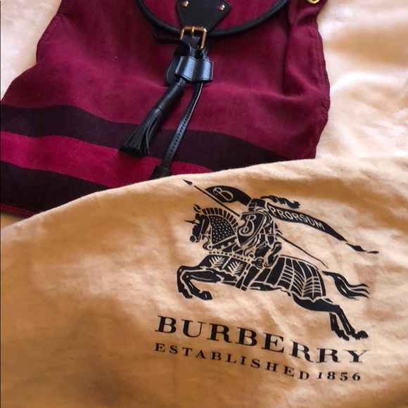 Authentic Red Burberry Backpack!!!! - Picture 5 of 5